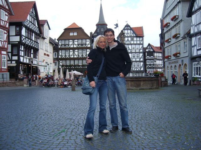 Astrid & me in Fritzlar (&copy 2007 by Jolle)